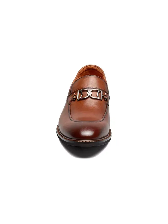 Мужские лоферы Boyd Moc Toe Slip-On Stacy Adams — изображение 5 из 9, коричневый