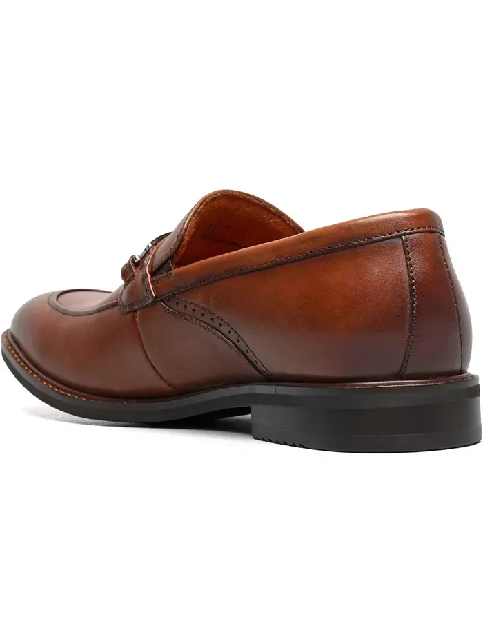 Мужские лоферы Boyd Moc Toe Slip-On Stacy Adams — изображение 6 из 9, коричневый