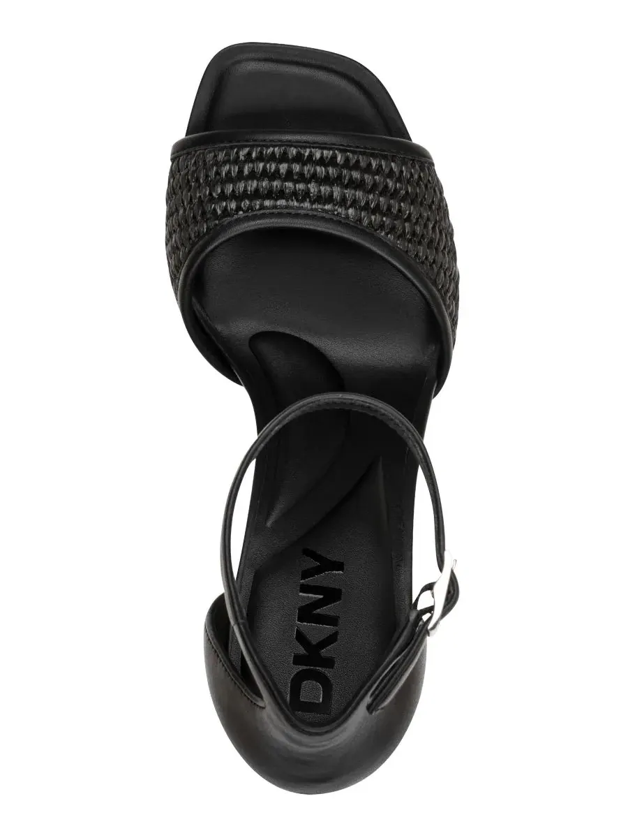 Женские сандалии Cirelle с ремешком на щиколотке DKNY — изображение 4 из 5, черный