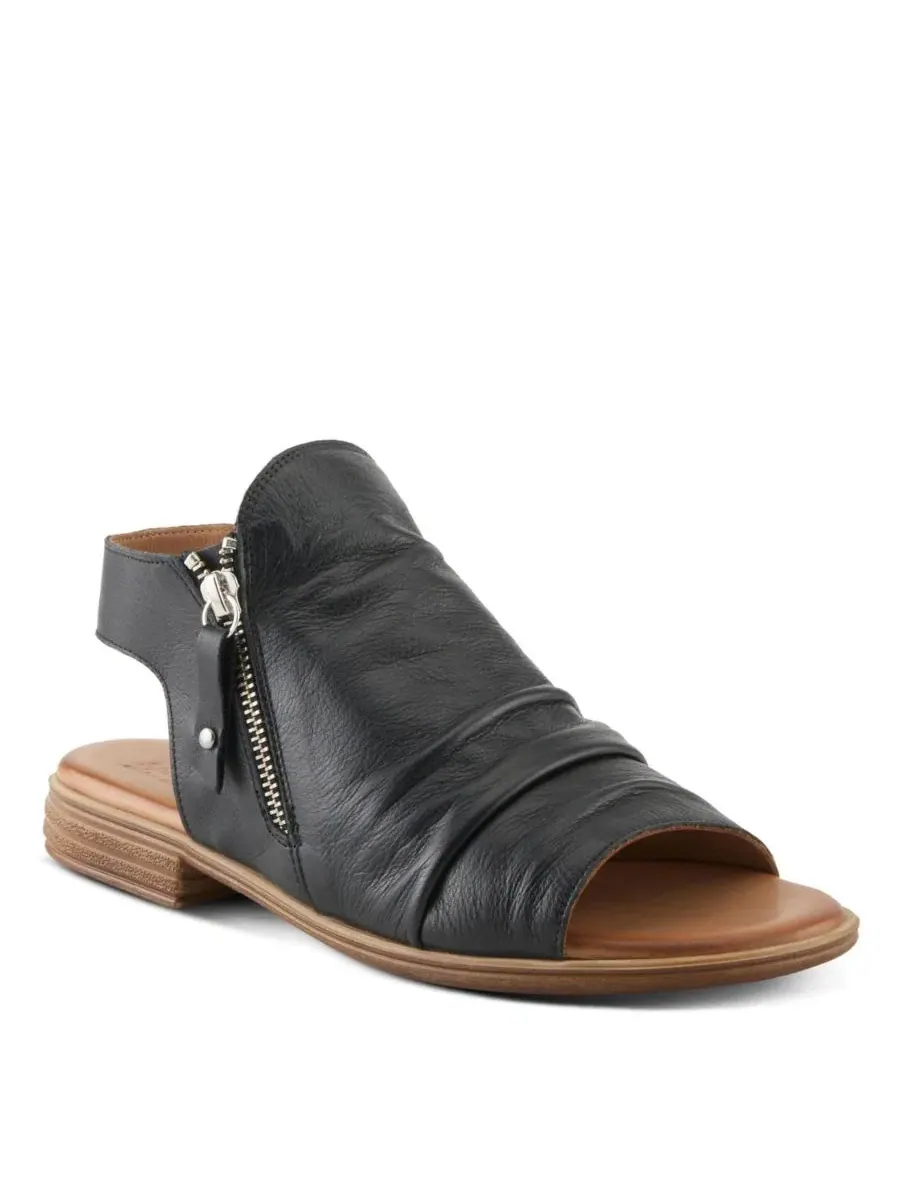 Босоножки женские с кожаным верхом Jalaya Spring Step — изображение 1 из 6, черный
