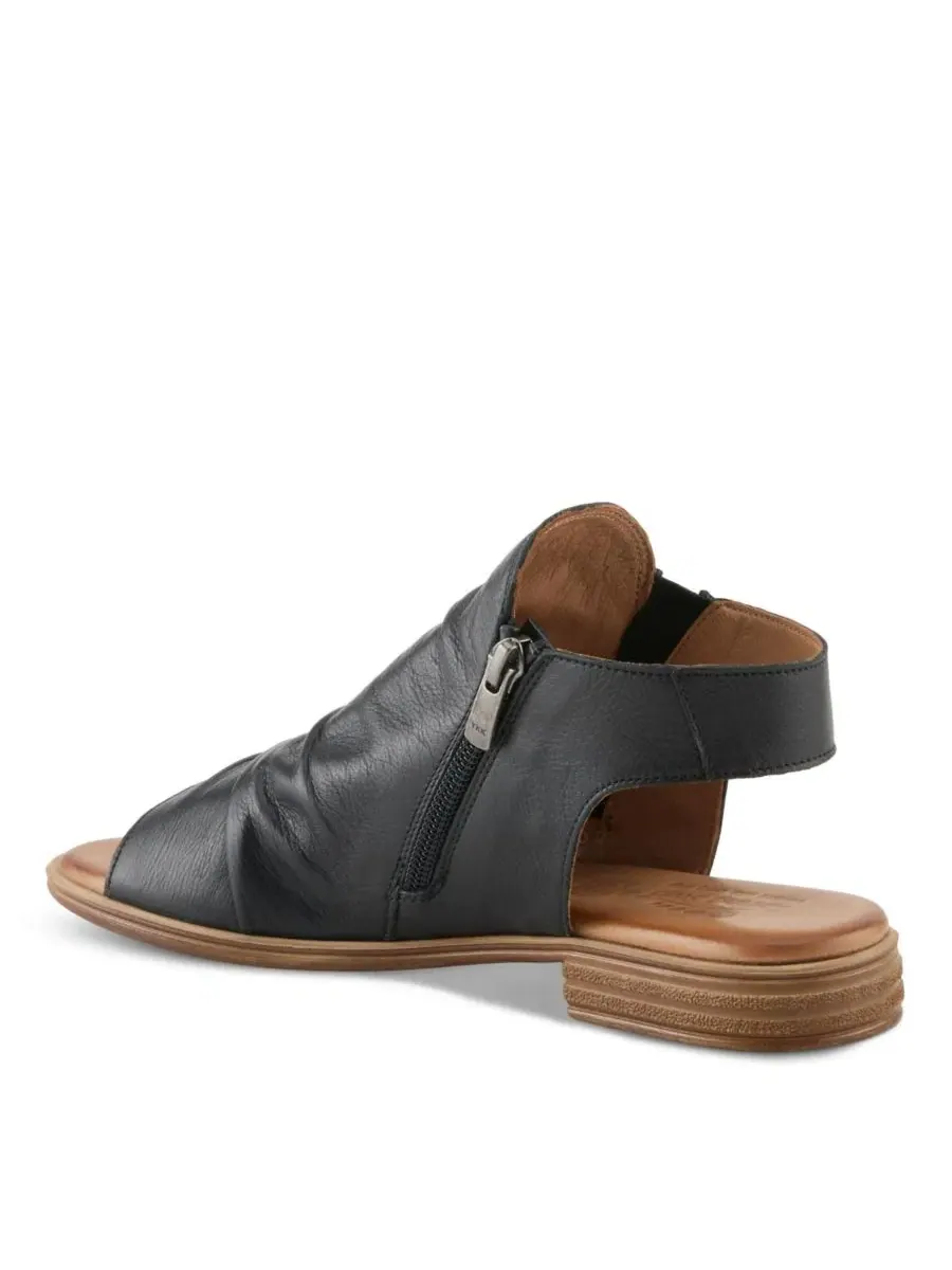 Босоножки женские с кожаным верхом Jalaya Spring Step — изображение 6 из 6, черный