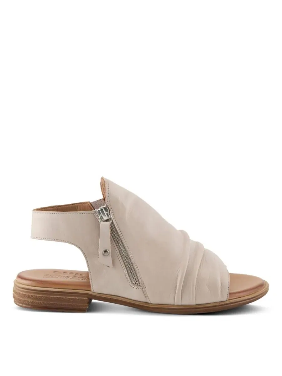 Сандалии женские с кожаным верхом Jalaya Spring Step — изображение 2 из 6, светлый серый