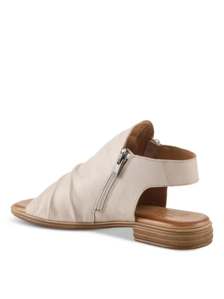 Сандалии женские с кожаным верхом Jalaya Spring Step — изображение 6 из 6, светлый серый
