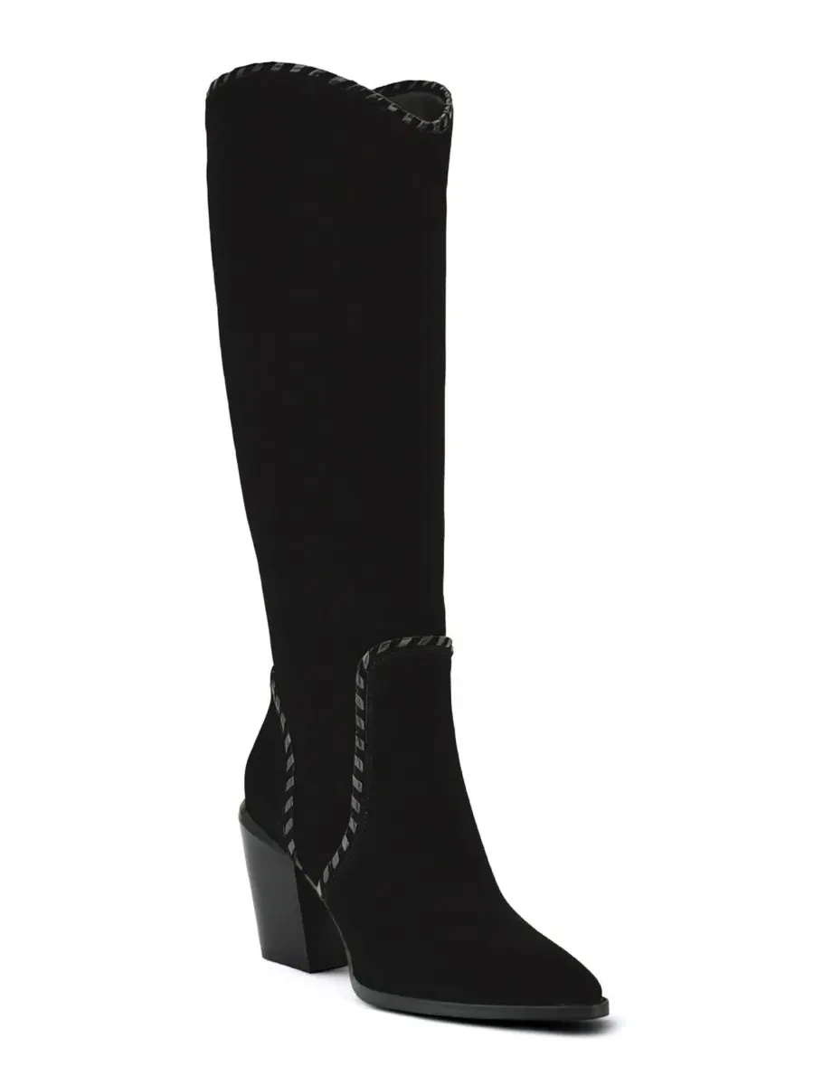 Ботинки высокие с кнутом и каблуком-блок, модель Rosco Nine West