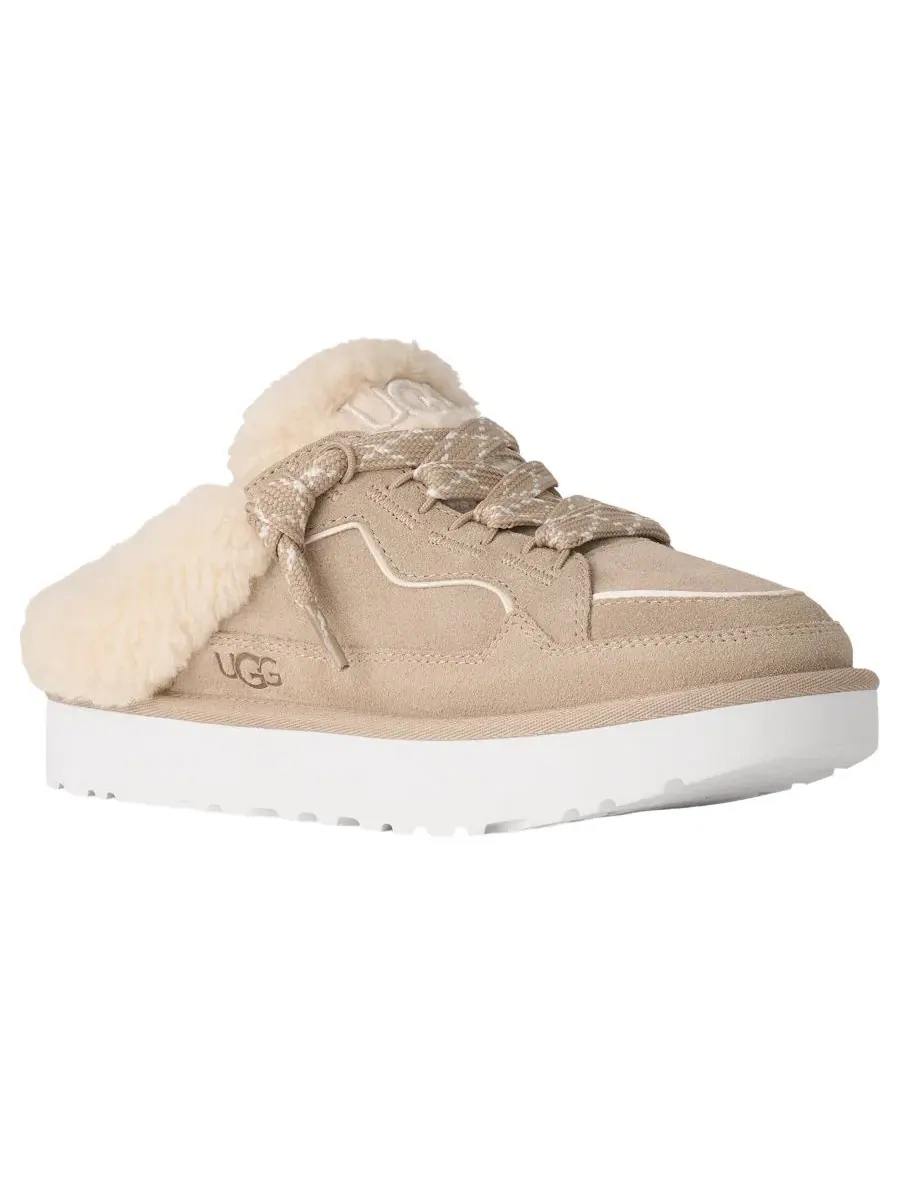 Домашние тапочки-мюли UGG Lowmel — изображение 1 из 7, лунный