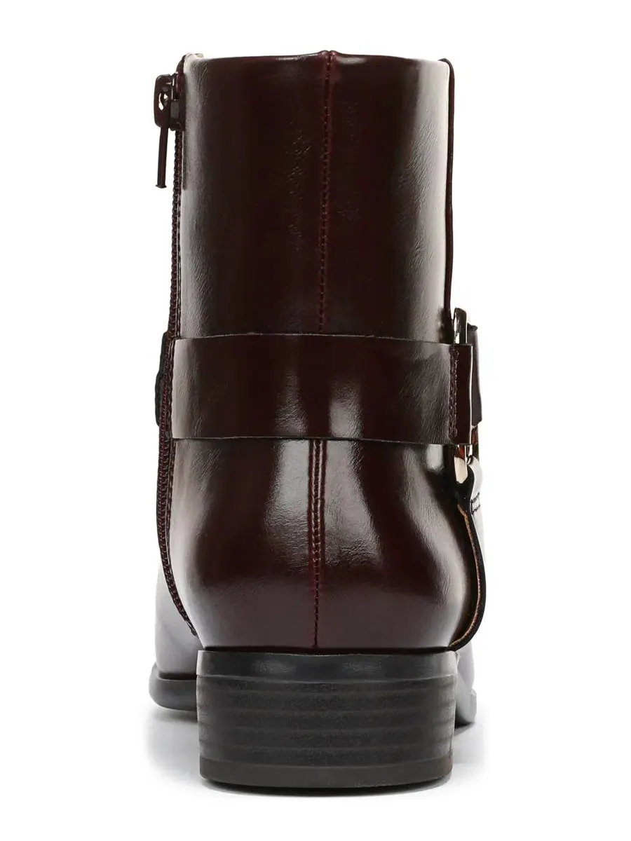 Женские ботинки Simona Zip на каблуке LifeStride, Chocolate Plum Faux Patent Leather — изображение 3 из 5