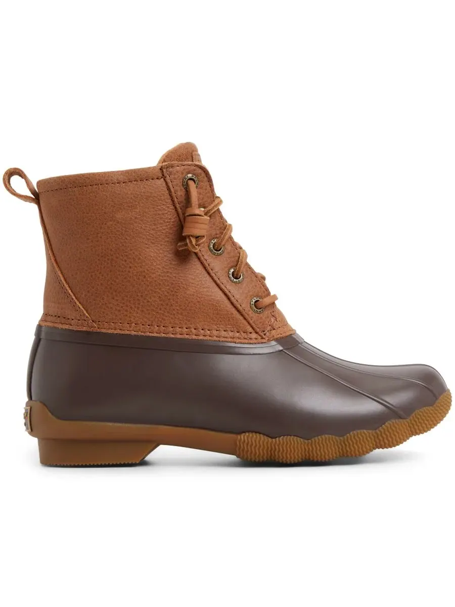 Женские ботинки Saltwater Lace-Up с шнуровкой Sperry — изображение 2 из 5, темный коричневый