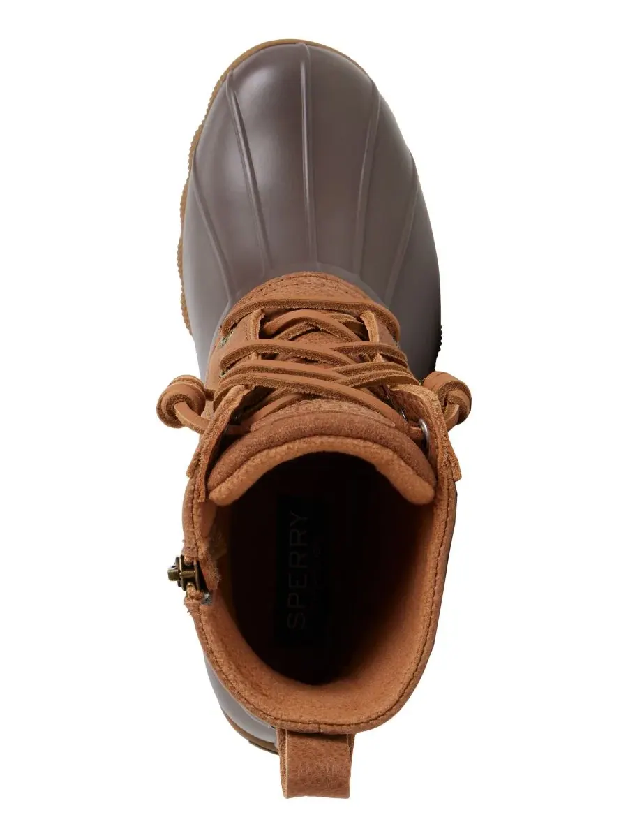 Женские ботинки Saltwater Lace-Up с шнуровкой Sperry — изображение 4 из 5, темный коричневый
