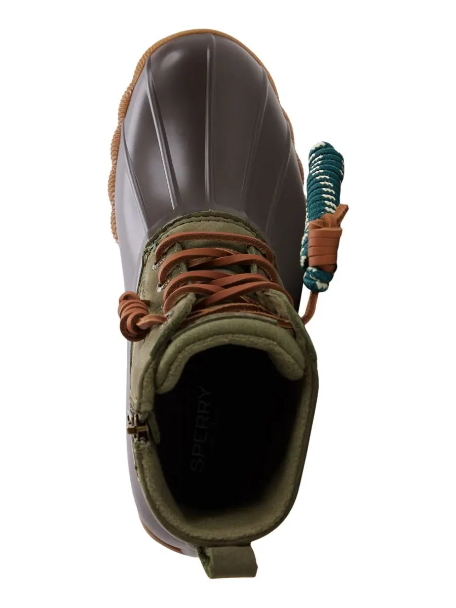 Ботинки Saltwater Lace-Up Sperry — изображение 4 из 5, оливковый