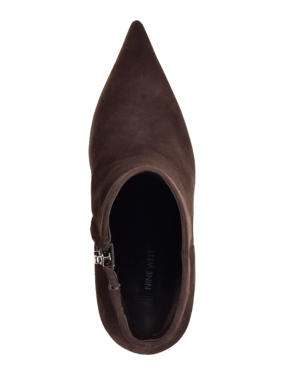 Ботинки-челси с острым носком Galz Nine West — изображение 4 из 5, темный коричневый