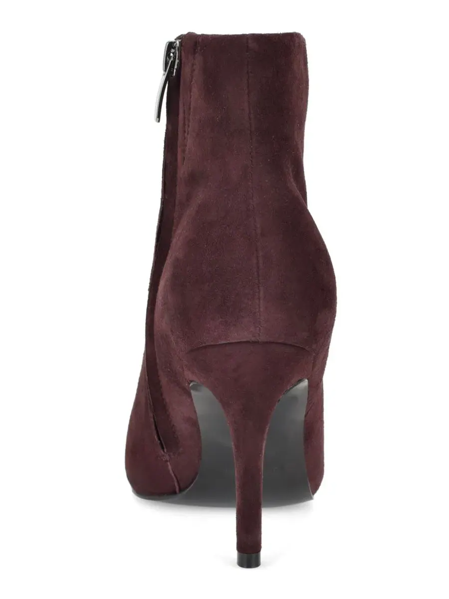 Ботильоны Galz Pointed Toe Ankle Dress с острым носком Nine West — изображение 3 из 5, глубокий бордовый