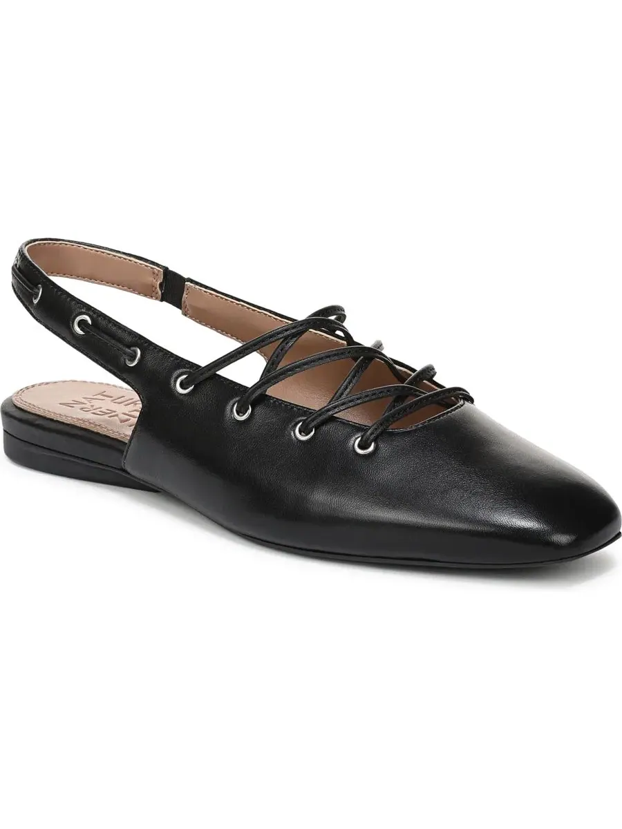 Женские балетки с кружевной шнуровкой Cove Slingback Flats Naturalizer