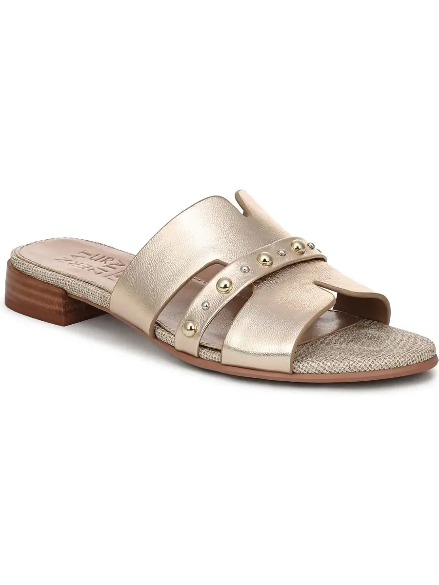 Женские сандалии-шлепанцы Niche Naturalizer, Champagne Metallic Leather