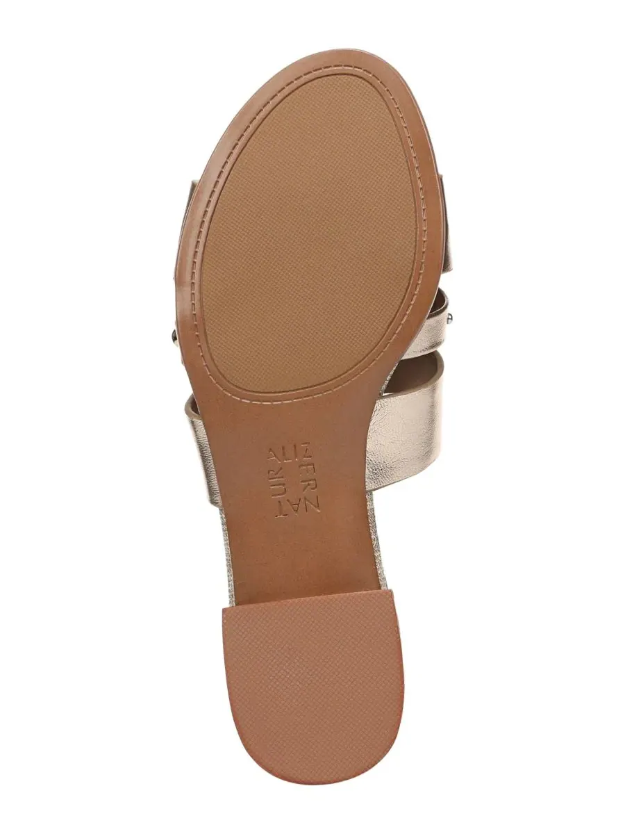 Женские сандалии-шлепанцы Niche Naturalizer, Champagne Metallic Leather — изображение 5 из 5