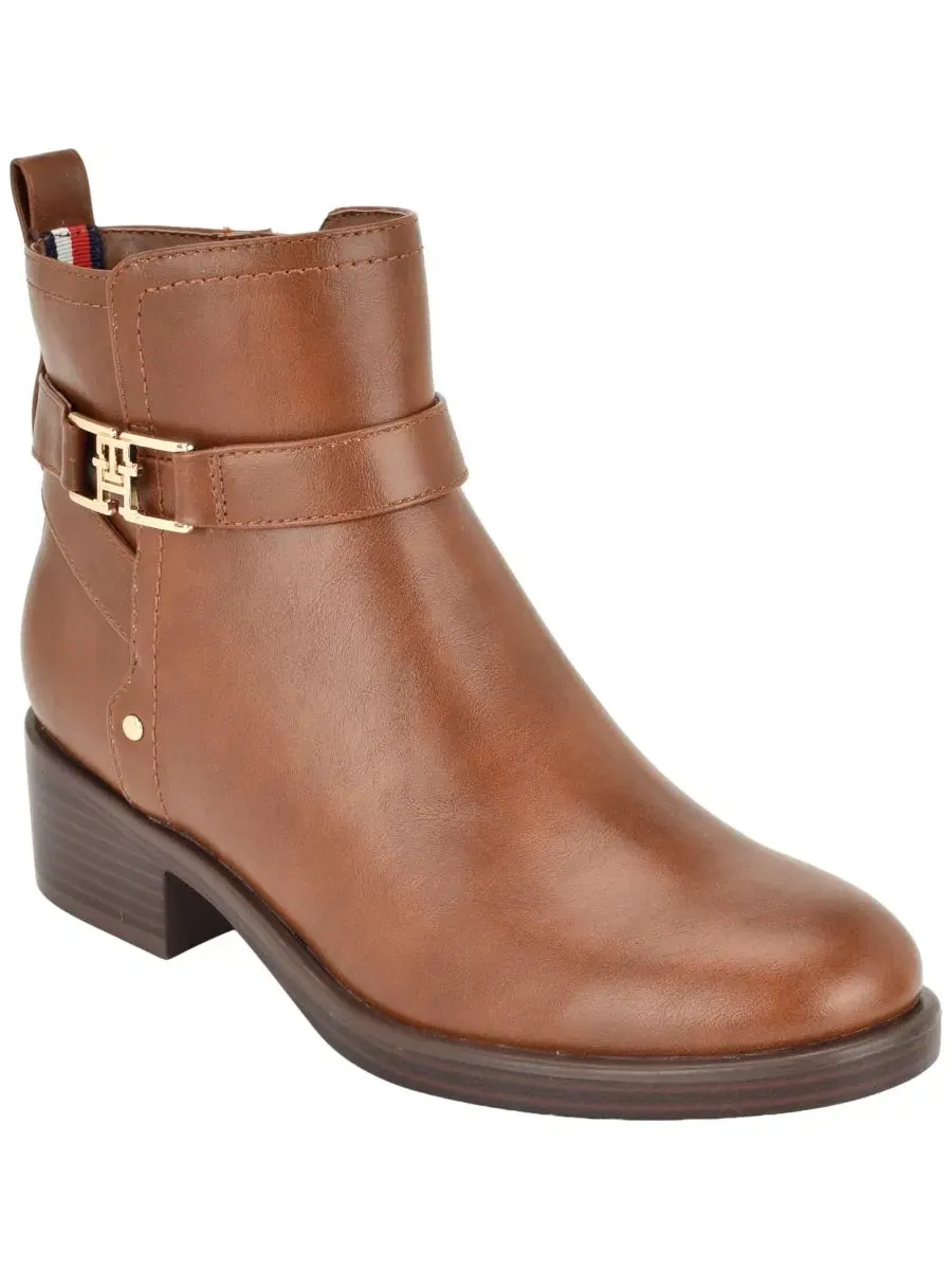 Ботинки-лодыжки с каблуком-платформой Idala Ornamented Side Zip Tommy Hilfiger
