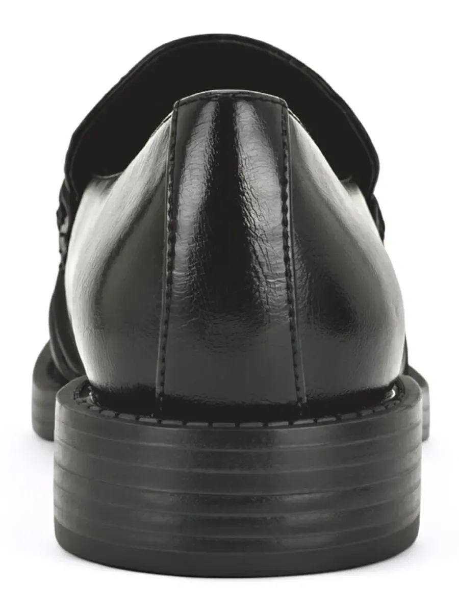 Лоферы с кисточками и плиссировкой Gersen Nine West — изображение 3 из 5, черный
