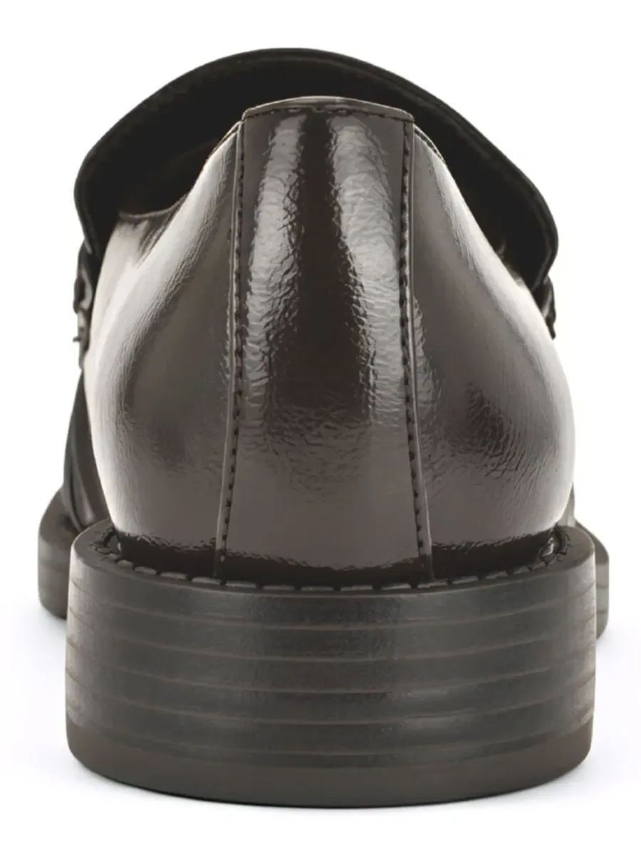 Лоферы с бахромой Gersen Tassels Pleated Nine West — изображение 3 из 5, темный коричневый