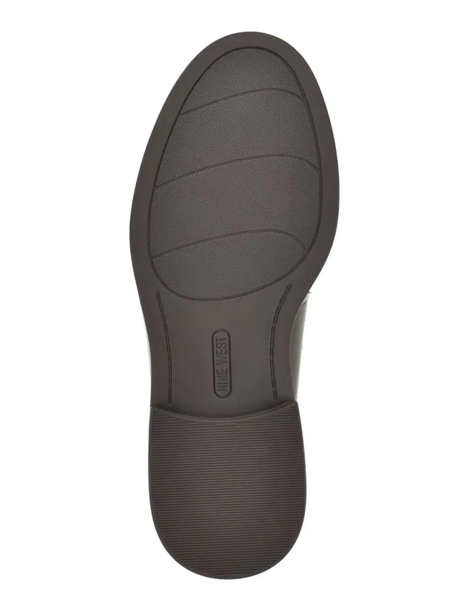 Лоферы с бахромой Gersen Tassels Pleated Nine West — изображение 5 из 5, темный коричневый