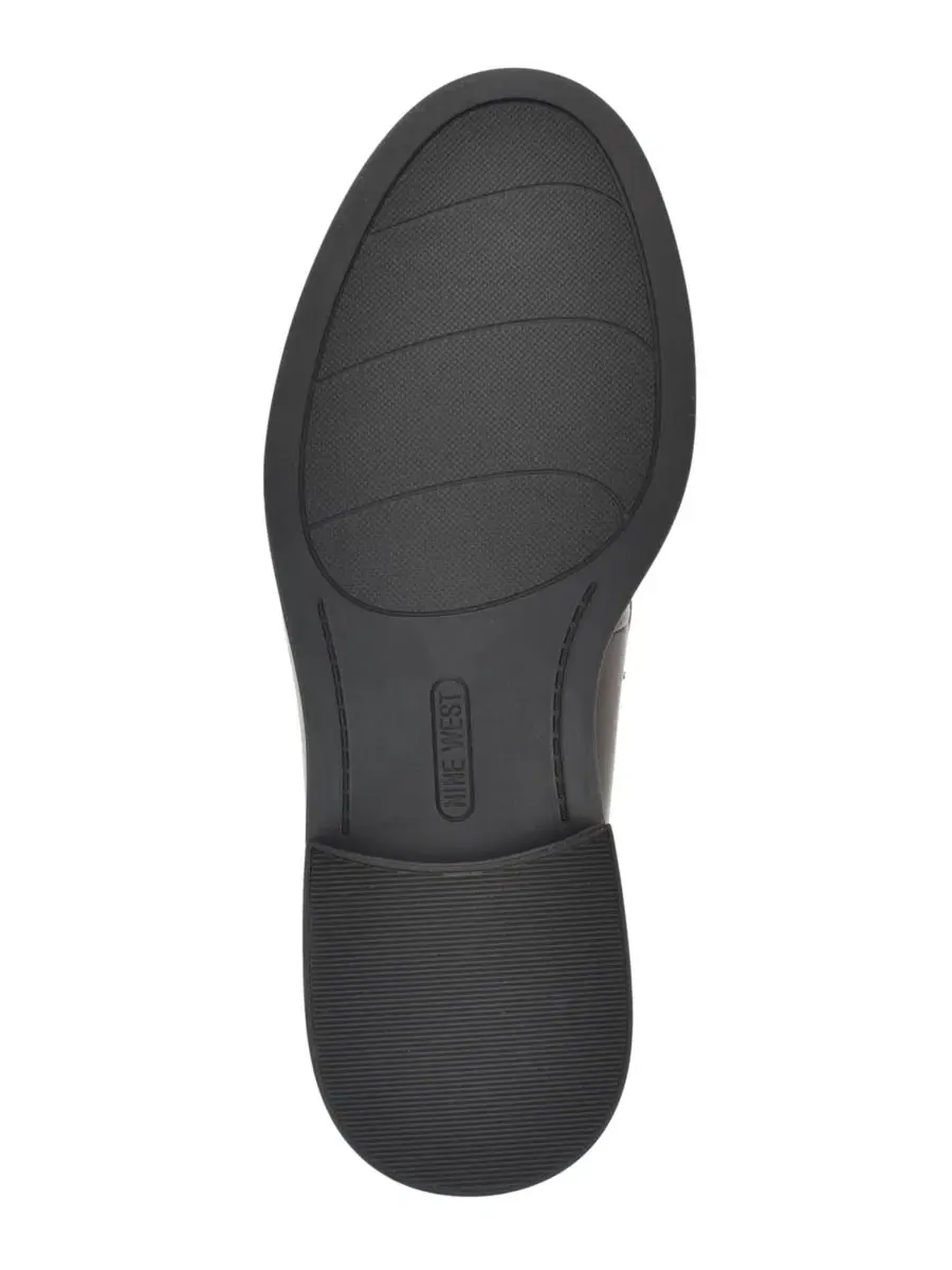 Лоферы с кисточками и плиссированным мысом Gersen Nine West — изображение 5 из 5, винный