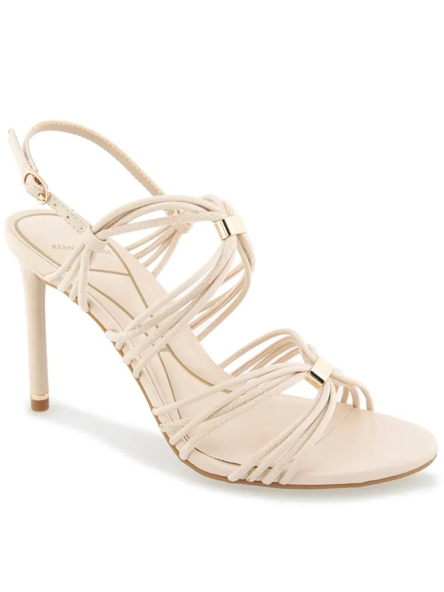 Босоножки на каблуке Leyla Kenneth Cole New York, Ecru Smooth