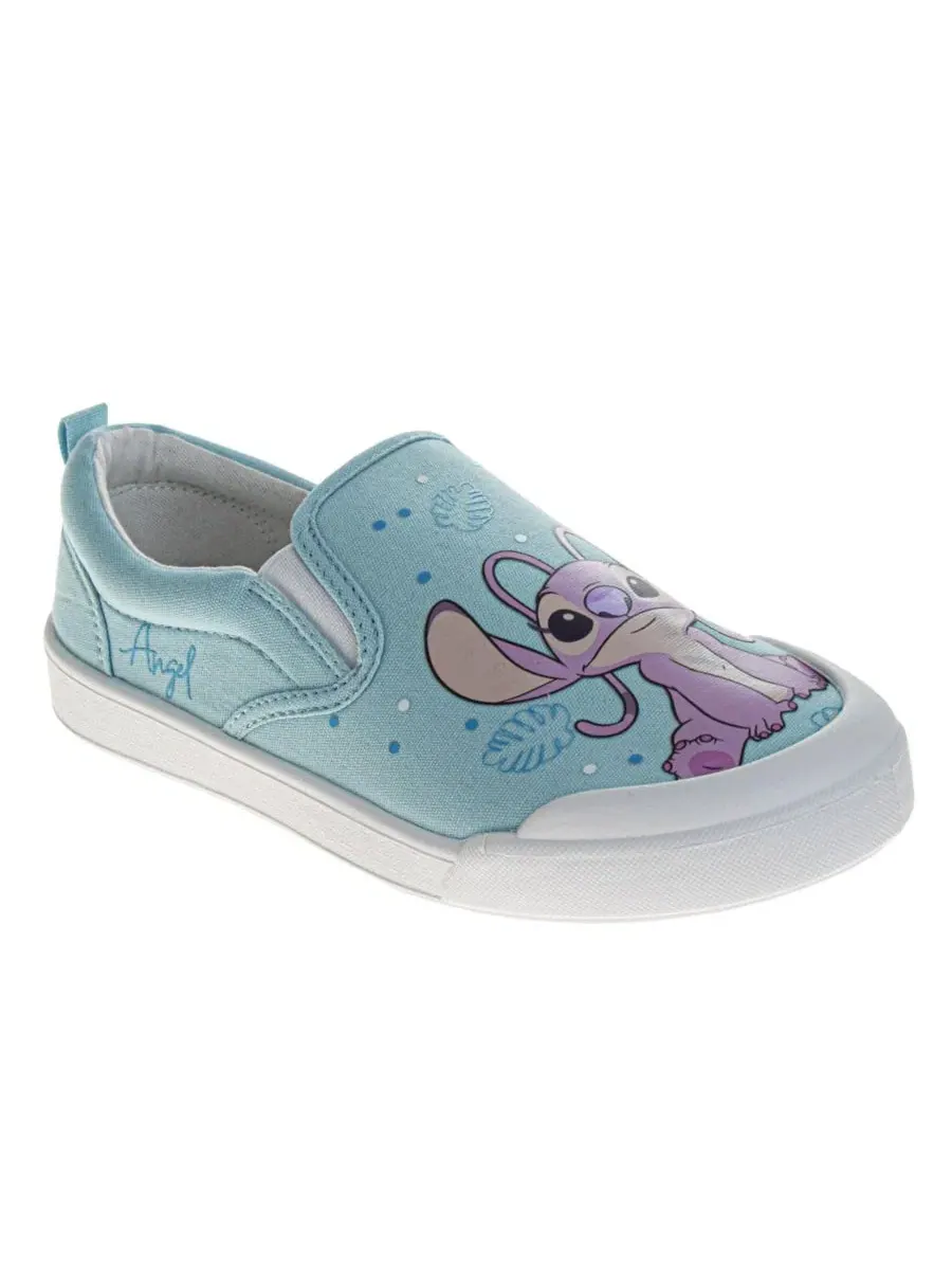 Женские кеды-слипоны с принтом Stitch and Angel Disney — изображение 1 из 7, нет цвета