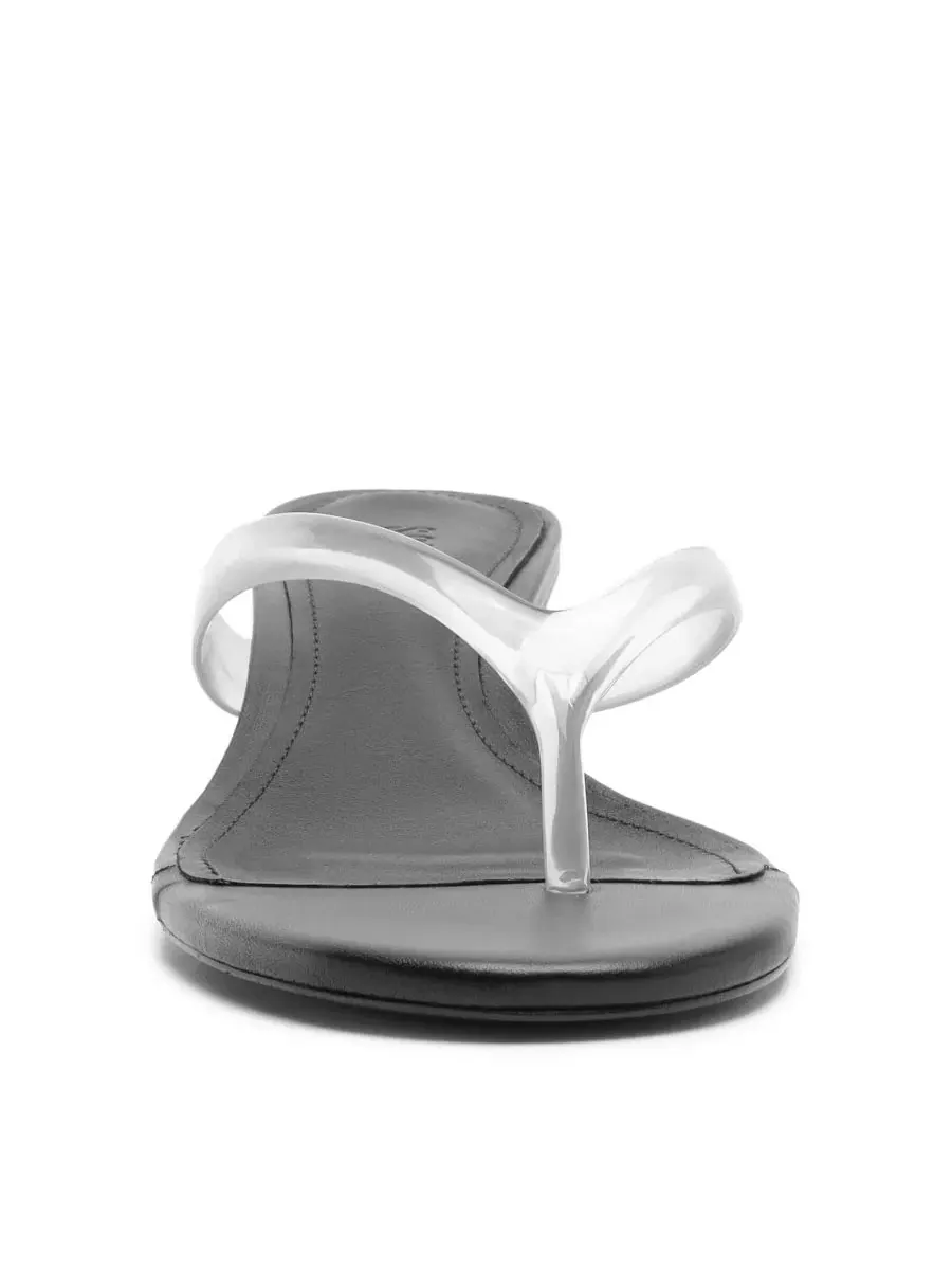 Женские босоножки-танкетки Roslyn Slip-On Wedge Sandals Schutz — изображение 9 из 12, черный