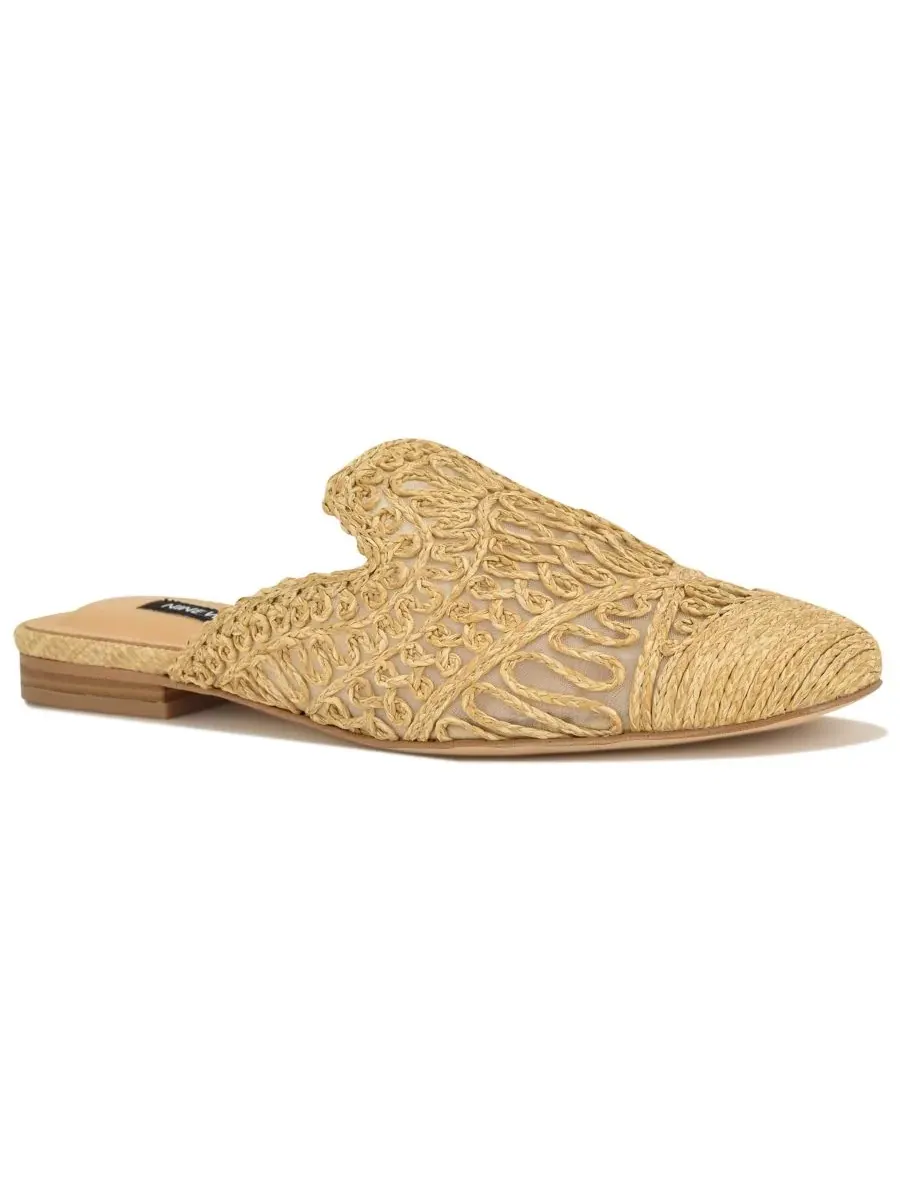 Nine West Женские плетеные мюли Camella без шнурков — изображение 1 из 5, прозрачный