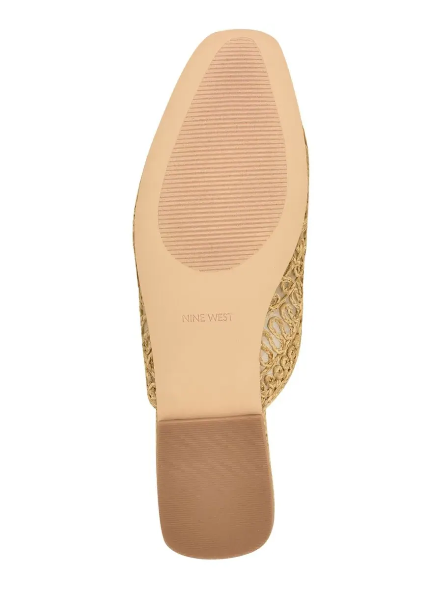 Nine West Женские плетеные мюли Camella без шнурков — изображение 5 из 5, прозрачный