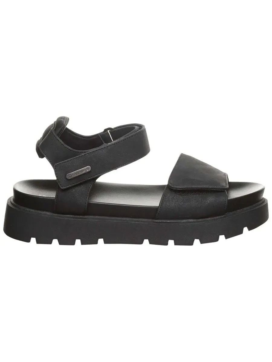 Женские сандалии Bobbi с круглым носком BEARPAW — изображение 2 из 6, черный