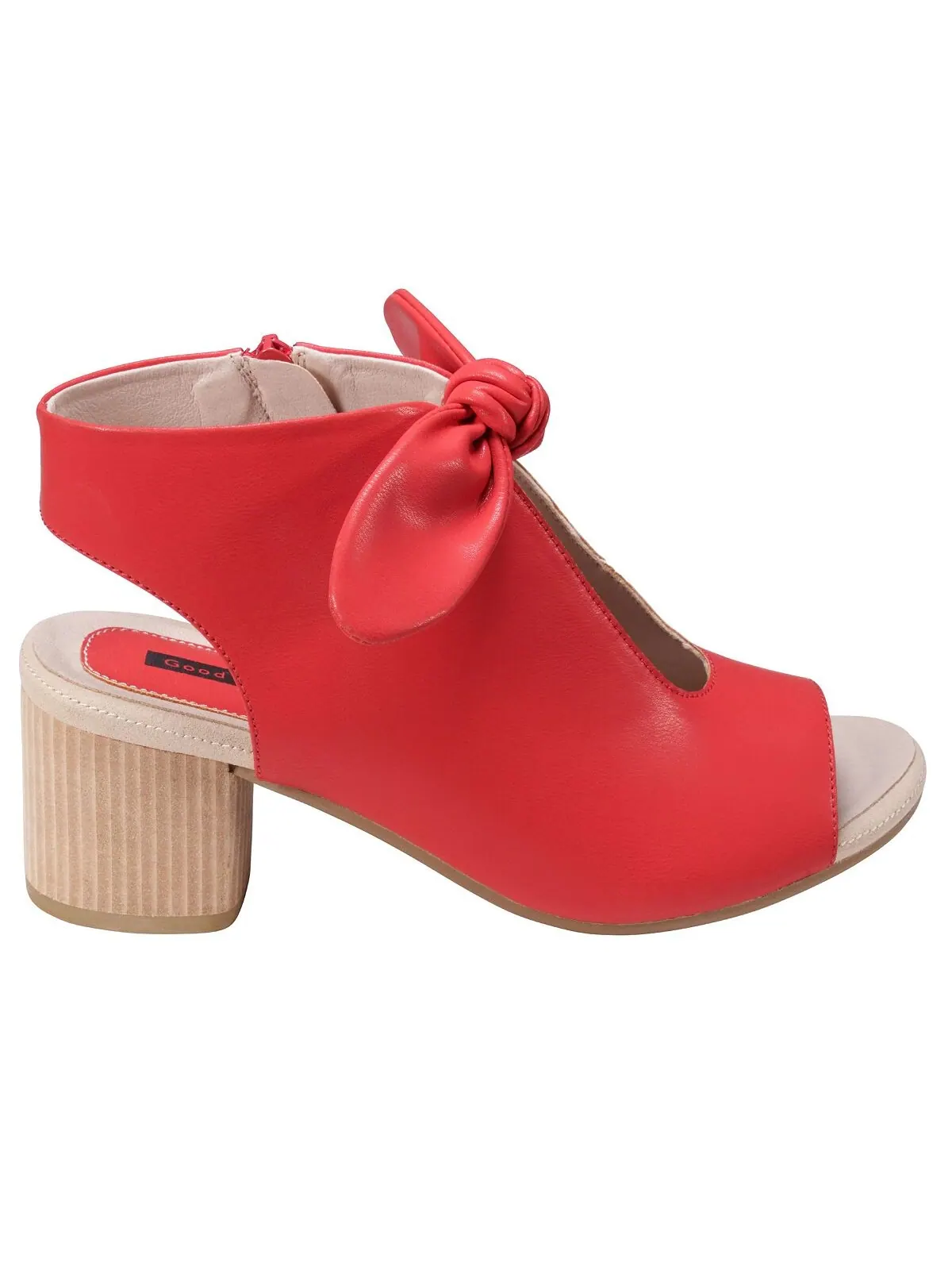 Женские босоножки на каблуке Kimora GC Shoes — изображение 2 из 5, красный