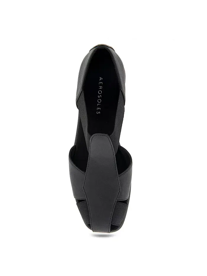 Женские сандалии 4Give с закрытым носком Aerosoles — изображение 4 из 6, черный