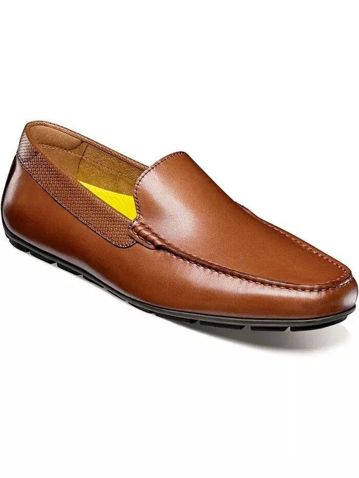 Мужские венецианские лоферы для водителей с Moc Toe Florsheim — изображение 1 из 8, коричневый