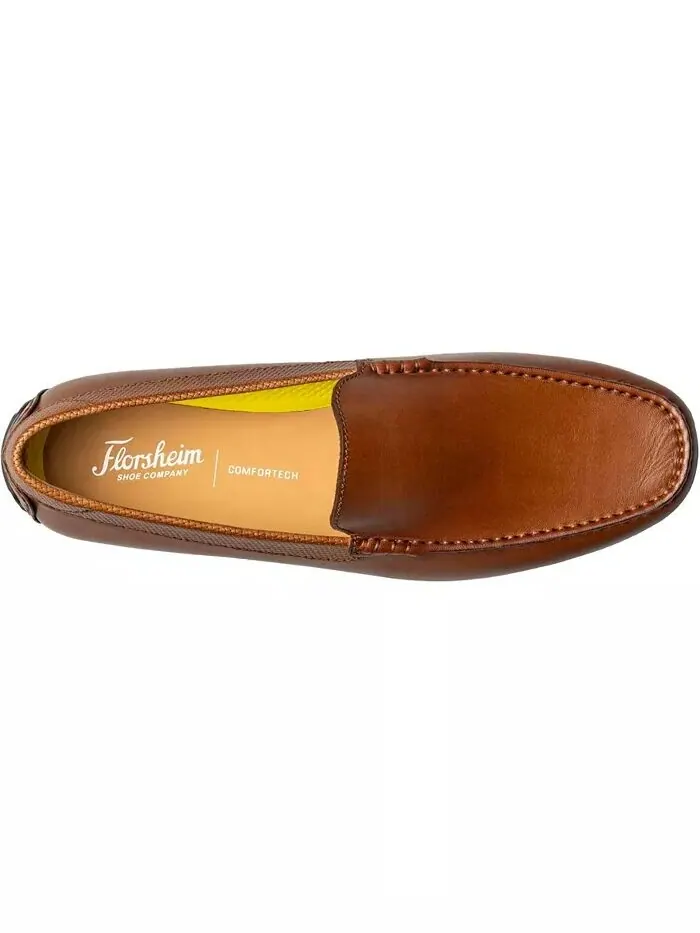Мужские венецианские лоферы для водителей с Moc Toe Florsheim — изображение 6 из 8, коричневый