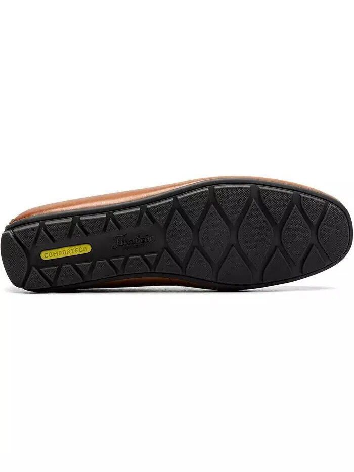 Мужские венецианские лоферы для водителей с Moc Toe Florsheim — изображение 7 из 8, коричневый