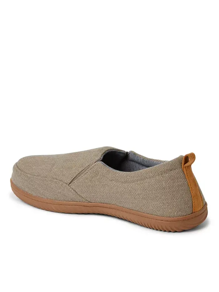 Мужские домашние тапочки Alpine от Men s Zurich с закрытым задником Dearfoams — изображение 2 из 5, окаменевший