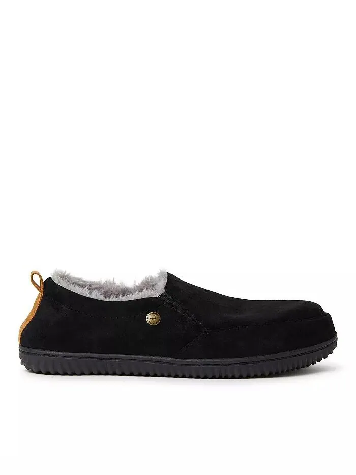 Мужские домашние тапочки Alpine by Men s Zurich с закрытой спинкой Dearfoams — изображение 3 из 4, черный