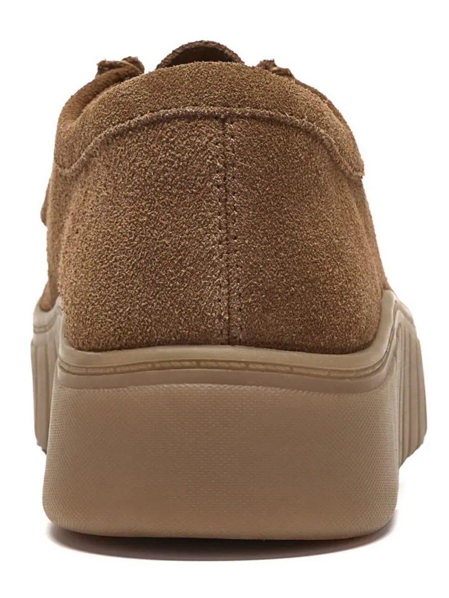 Женские кроссовки Mykah Beat на шнуровке Clarks — изображение 3 из 6, темный бежевый