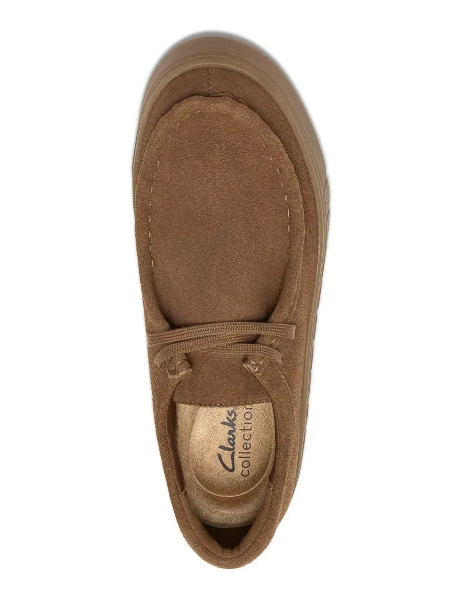 Женские кроссовки Mykah Beat на шнуровке Clarks — изображение 4 из 6, темный бежевый