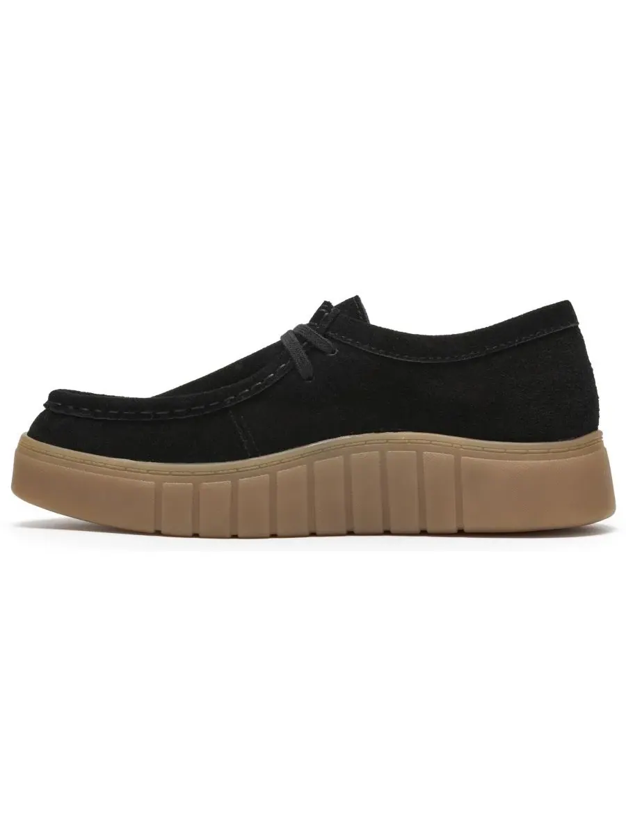 Женские кроссовки на шнуровке Mykah Beat Clarks — изображение 6 из 6, черный