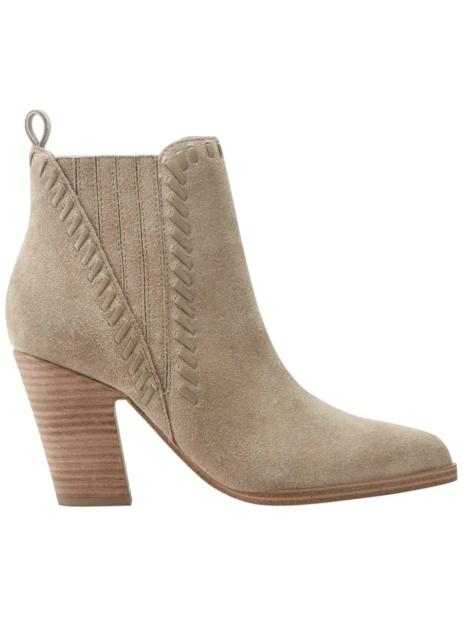 Ботильоны Alvira Whipstitch Block Heel Marc Fisher LTD — изображение 2 из 5, тауп