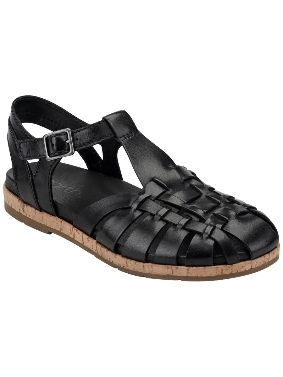 Сандалии-рыбачки Alazia Flat Fisherman Sandals Earth — изображение 1 из 5, черный