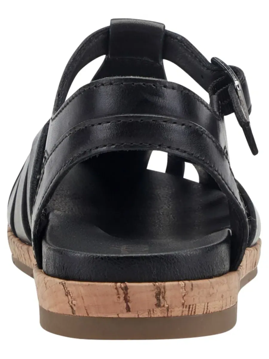 Сандалии-рыбачки Alazia Flat Fisherman Sandals Earth — изображение 3 из 5, черный