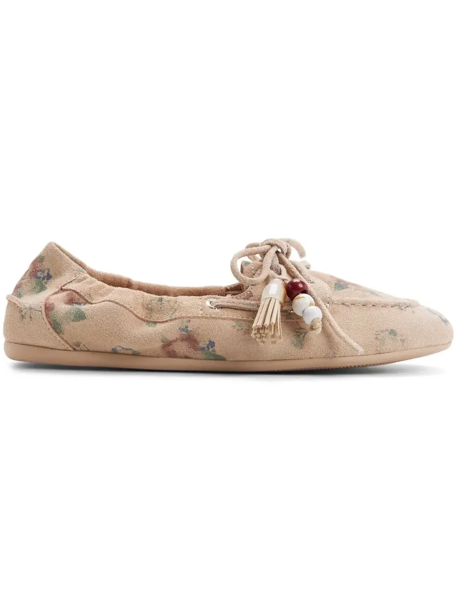 Женские лодочки-слипоны с принтом, модель Slim Boat Shoe Sperry — изображение 2 из 5, мульти