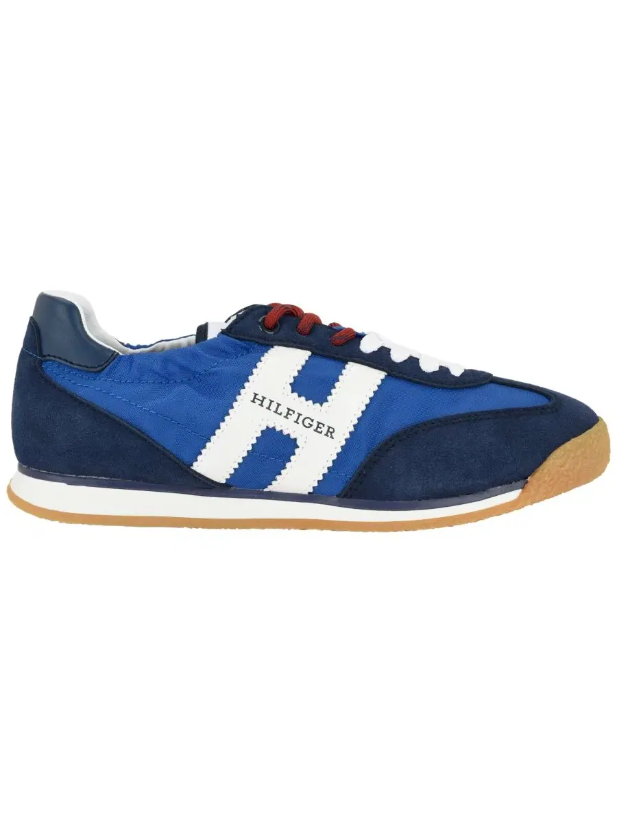 Кроссовки женские с низким профилем Parisaz Tommy Hilfiger — изображение 2 из 5, светлый синий мульти