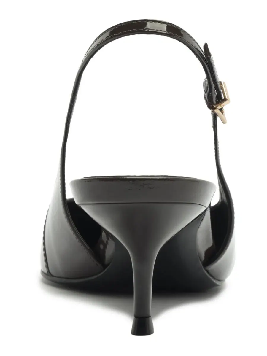 Туфли-лодочки Paola Mid Slingback Schutz — изображение 3 из 12, коричневый