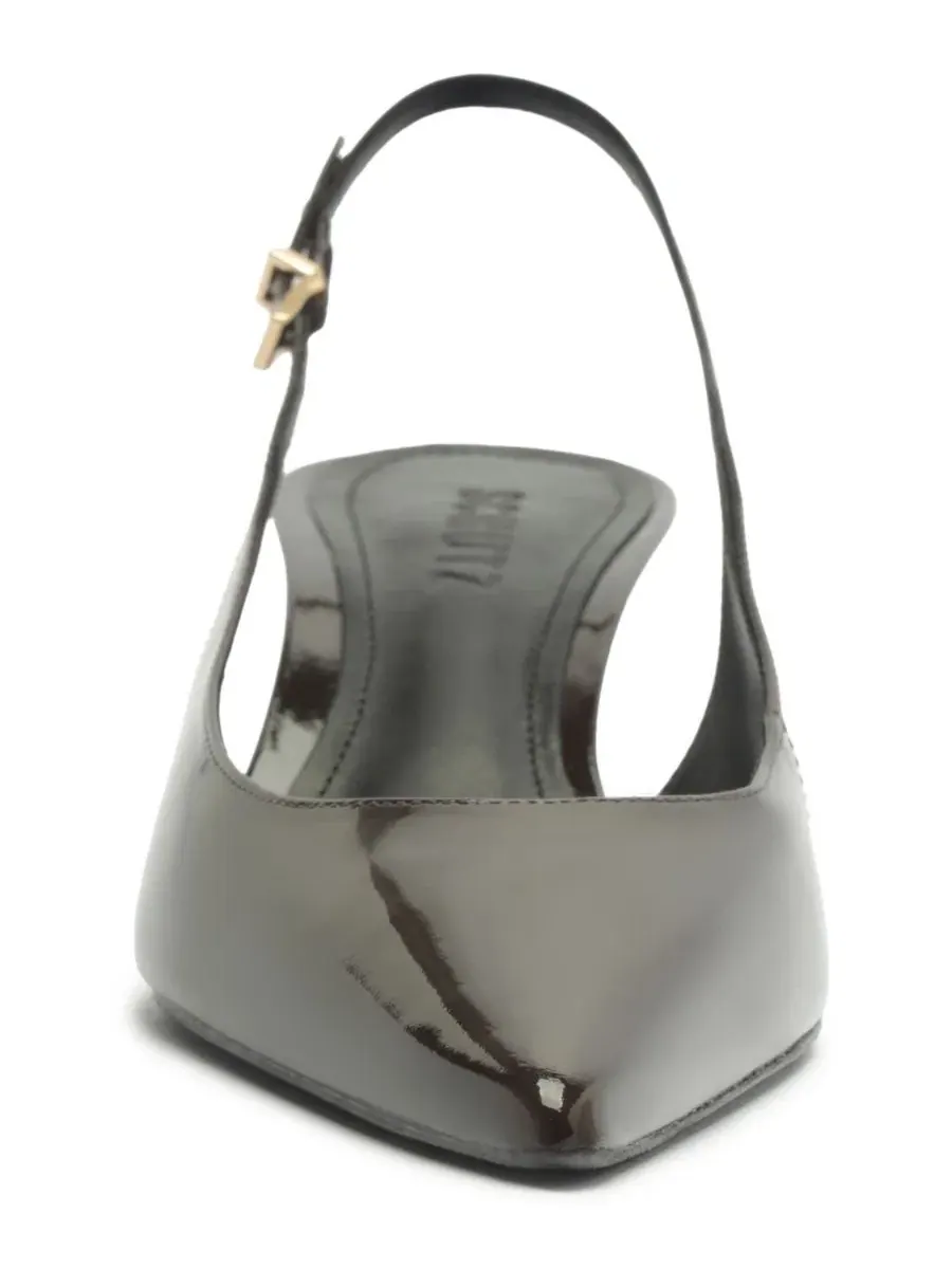 Туфли-лодочки Paola Mid Slingback Schutz — изображение 9 из 12, коричневый
