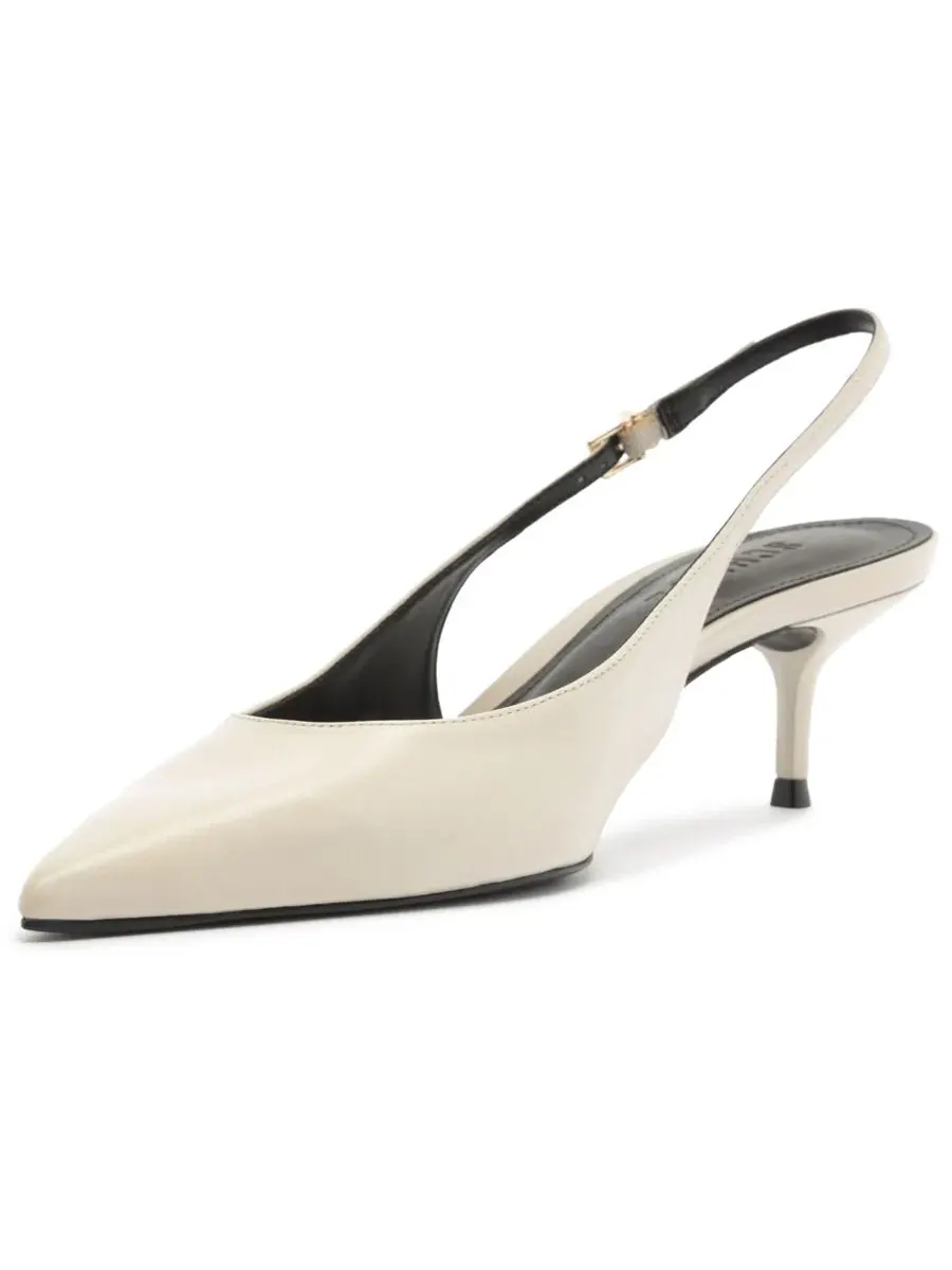 Туфли-лодочки Paola Mid Slingback Schutz — изображение 11 из 12, белый
