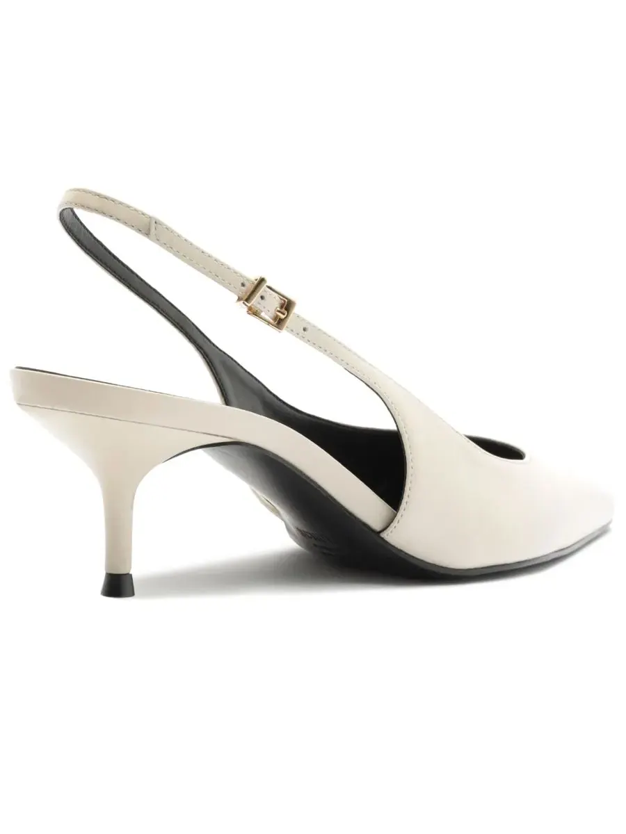 Туфли-лодочки Paola Mid Slingback Schutz — изображение 8 из 12, белый