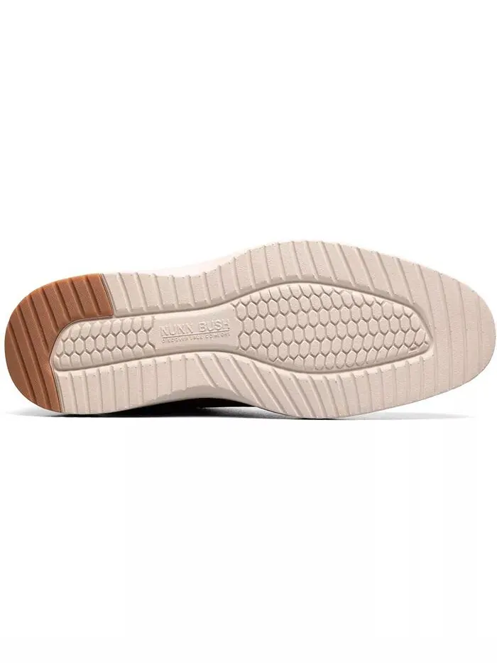Мужские оксфорды Griff Knit Plain Toe Nunn Bush — изображение 7 из 7, коричневый