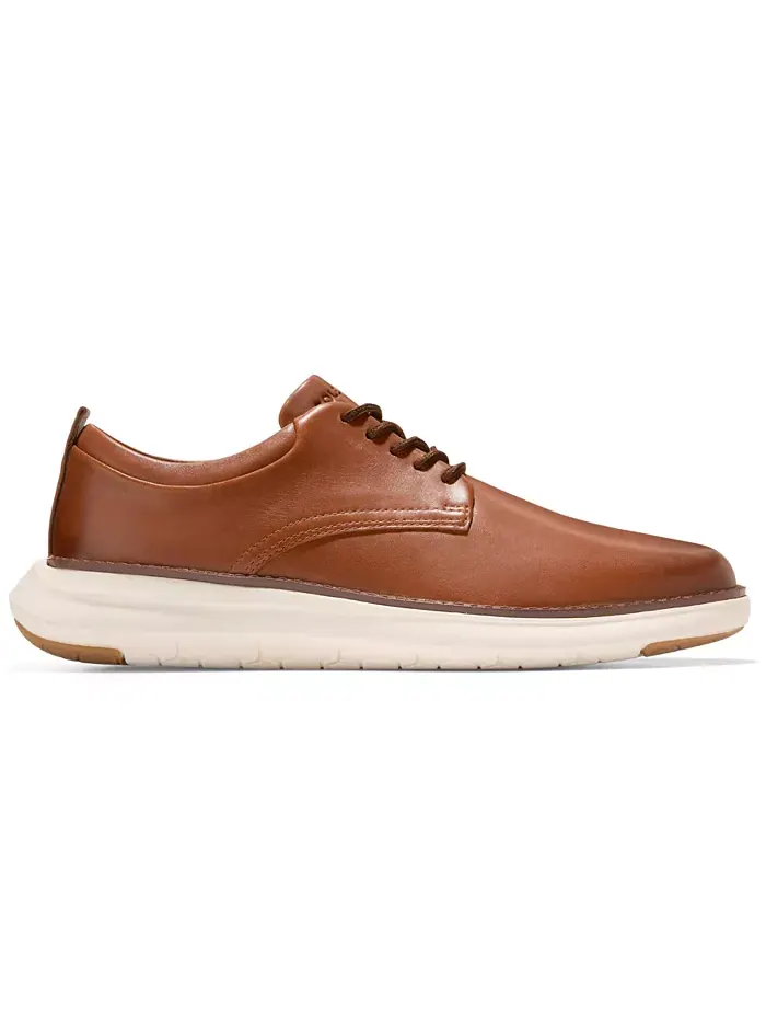 Мужские классические туфли Grand Remix Oxford Cole Haan — изображение 2 из 6, бежевый-слоновая кость